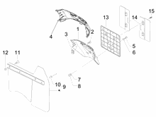 Hinterabdeckung - Kotflügellappen