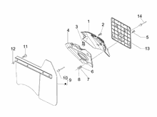 Hinterabdeckung - Kotflügellappen