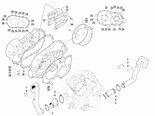 Kurbelwelledeckel - Kühlung kurbelgehäuse