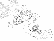 Kurbelwelledeckel - Kühlung kurbelgehäuse
