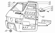 Schließvorrichtung kotflügel