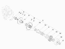 Getriebene riemenscheeiben