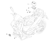 Fernschalteren - Batterie - Hupe