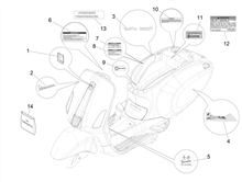 Plaketten - Verzierungen