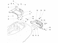 Hinterabdeckung - Kotflügellappen