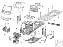 Vorderschutz-scheinwerferhalter