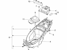 Schutzhelmgehäuse - Untersitz