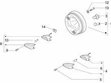 Vorderleuchten - Blinkleuchten