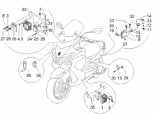 Spannungsreglerern - Elektronisches Steuergerern - Zündspule