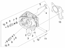 Einhait Kopf - Ventil