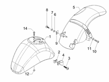 Radgehäuse - Radkotflügel