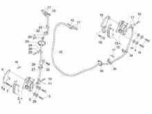 Bremschlauchen - Bremszangen