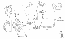 Hinterrad trommelbremse
