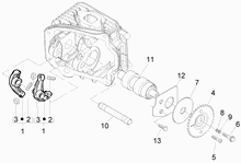 Schwinghebelhalterung