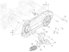 Kurbelwelledeckel - Kühlung kurbelgehäuse