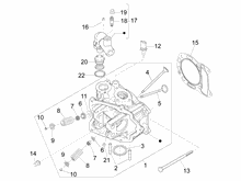 Einhait Kopf - Ventil