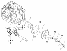 Einheit Zylinder-Kolben-Kolbenbolzen