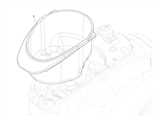 Schutzhelmgehäuse - Untersitz