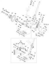 Gabel/Lenkerleitung - Steuersatz