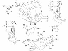 Hinterabdeckung - Kotflügellappen