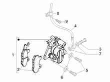 Bremschlauchen - Bremszangen