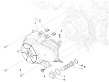 Schwungraddeckel - Ölfilter