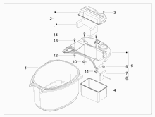 Schutzhelmgehäuse - Untersitz