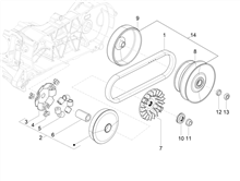 Antriebsriemenscheibe