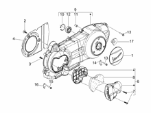 Kurbelwelledeckel - Kühlung kurbelgehäuse