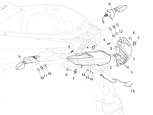 Hinterleuchten - Blinkleuchten