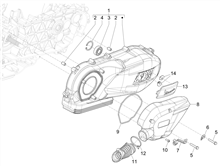 Kurbelwelledeckel - Kühlung kurbelgehäuse
