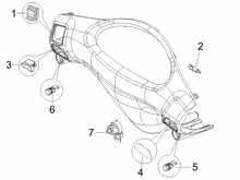 Wechselschalter - Umschalter - Druckschalter - Schalter