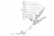 Schaltzug-vorderradbremszug