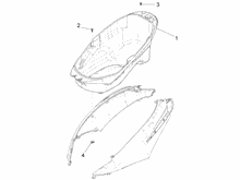 Schutzhelmgehäuse - Untersitz
