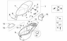 Sitz - Gepäckträger