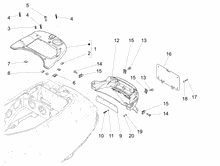 Hinterabdeckung - Kotflügellappen