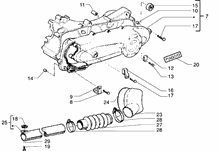 Befestigung schaltsegment
