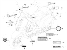 Plaketten - Verzierungen