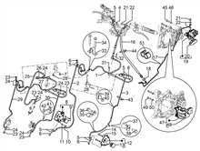 Bremschlauchen - Bremszangen