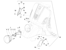Vorderleuchten - Blinkleuchten