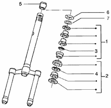 Stoßdämpfer hinten