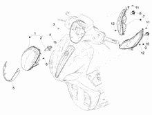 Vorderleuchten - Blinkleuchten