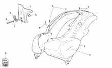 Sitz - Gepäckträger