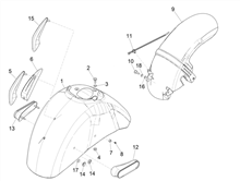 Radgehäuse - Radkotflügel