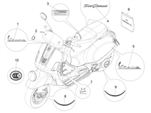 Plaketten - Verzierungen