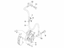 Bremschlauchen - Bremszangen