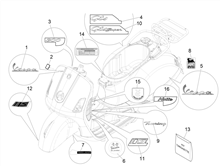 Plaketten - Verzierungen