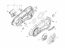 Kurbelwelledeckel - Kühlung kurbelgehäuse
