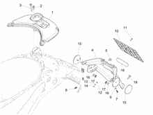 Hinterabdeckung - Kotflügellappen