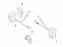 Wechselschalter - Umschalter - Druckschalter - Schalter
